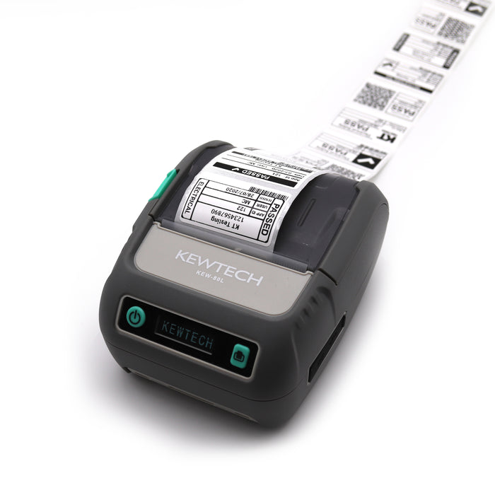 KEW-80L Bluetooth PAT Test Label Printer