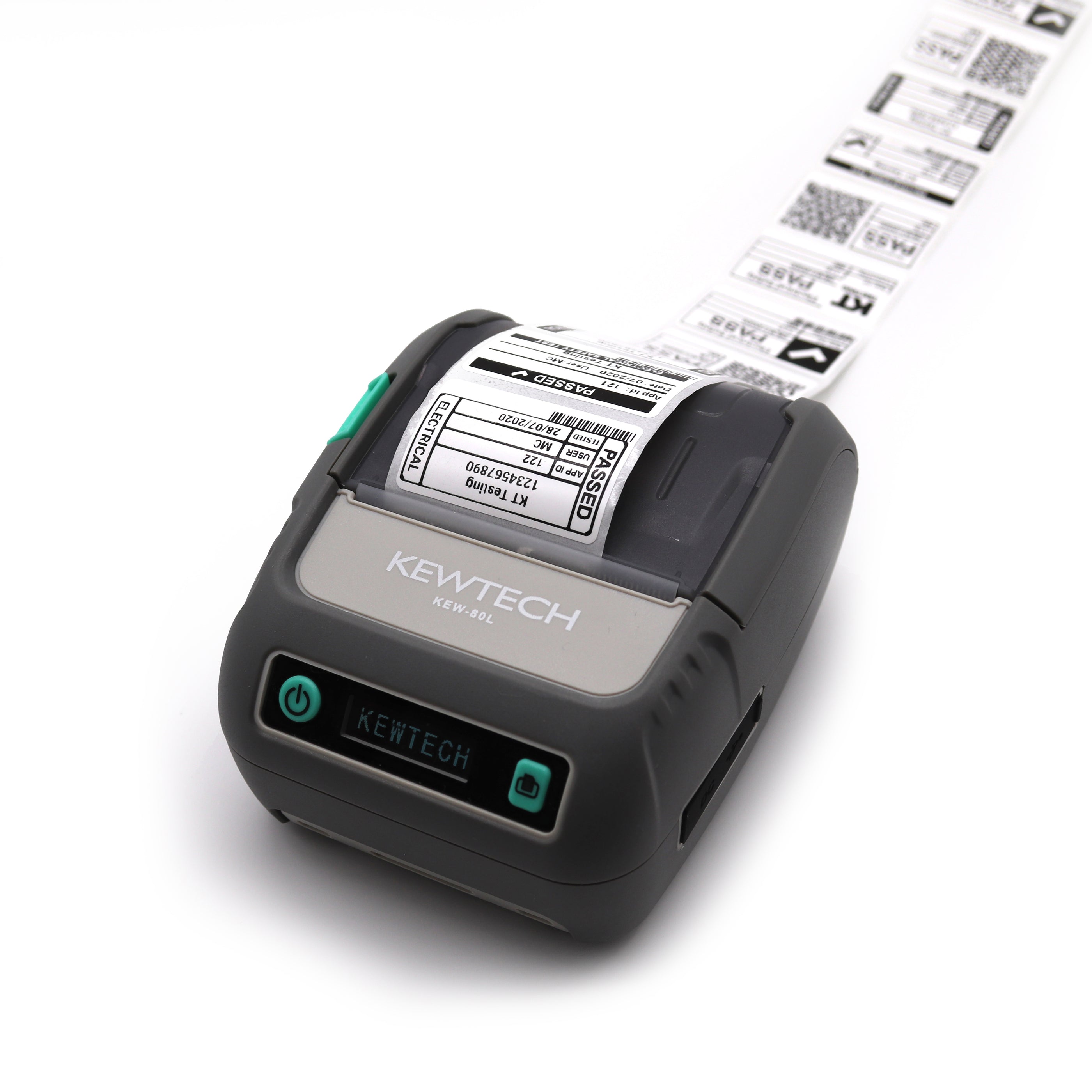 KEW-80L Compact Bluetooth PAT Test Label Printer — PAT Test Kit