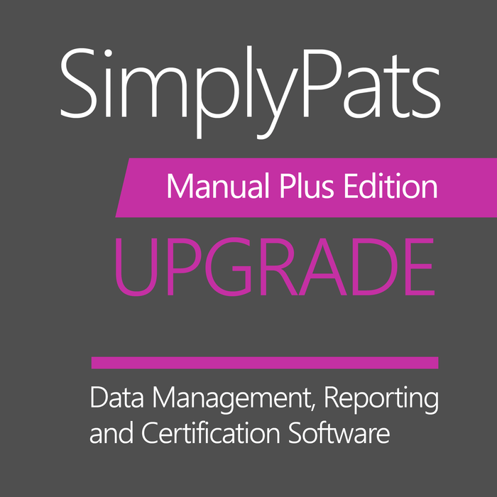 SimplyPats V7 Manual Plus Edition (Upgrade from any Manual Edition)